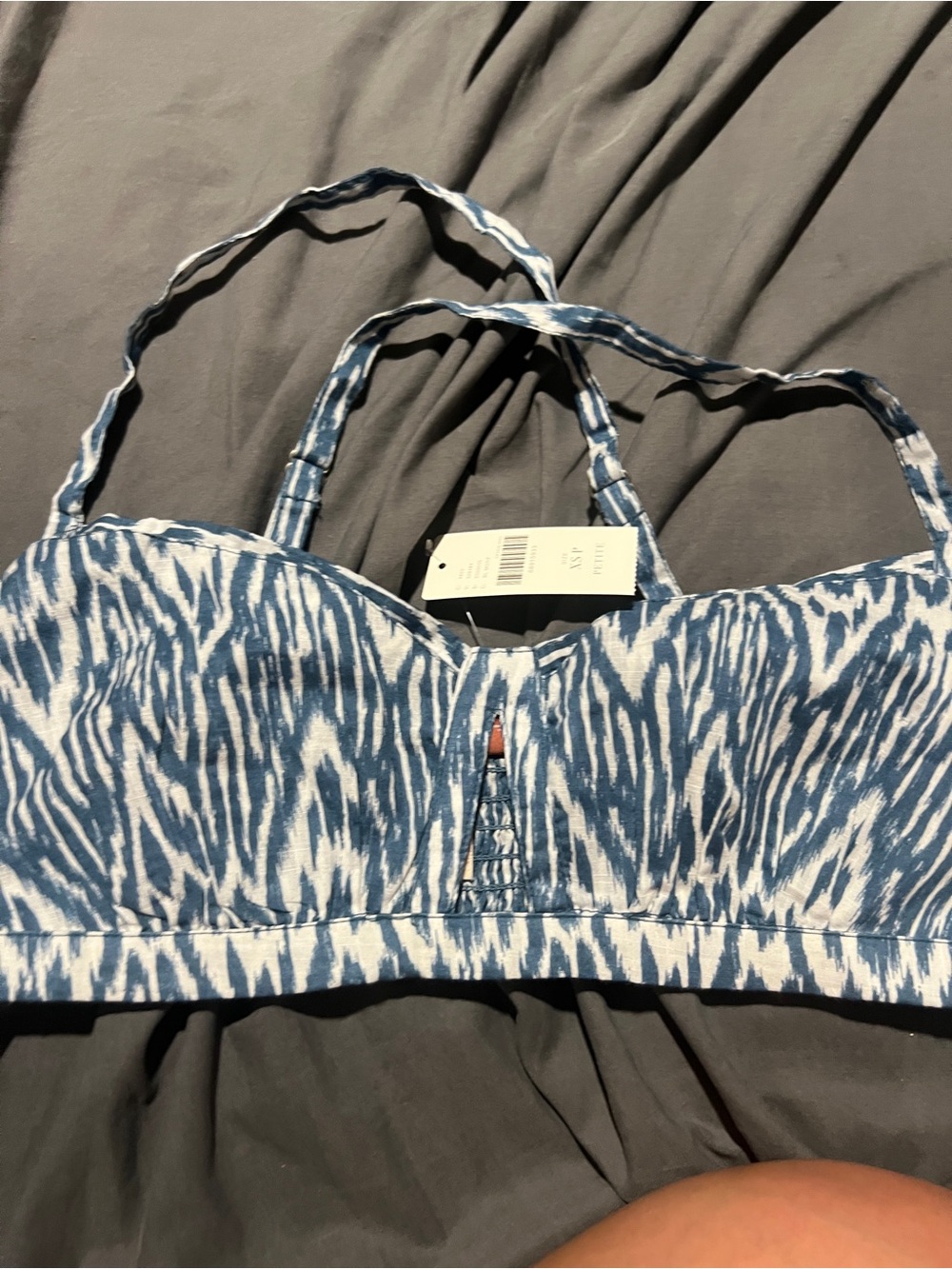 NWT! Anthropologie Pilcro Printed Surf Bra Top sz XSP - Picture 5 of 11